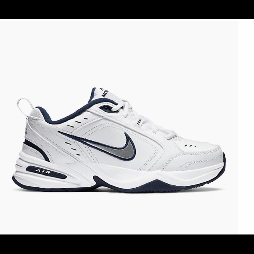 Nike Air Monarch MENS White Shoes 9.5 4E New